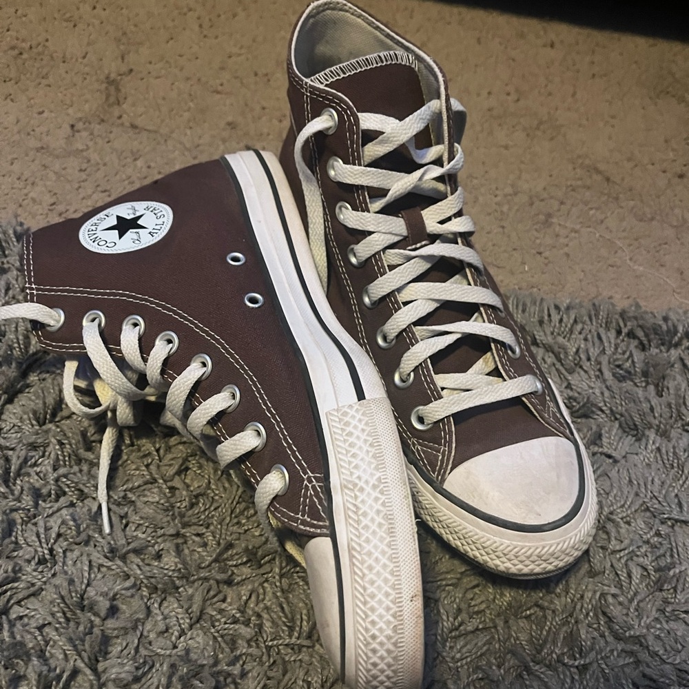 Converse Men's Chocolate High-Top Sneakers
